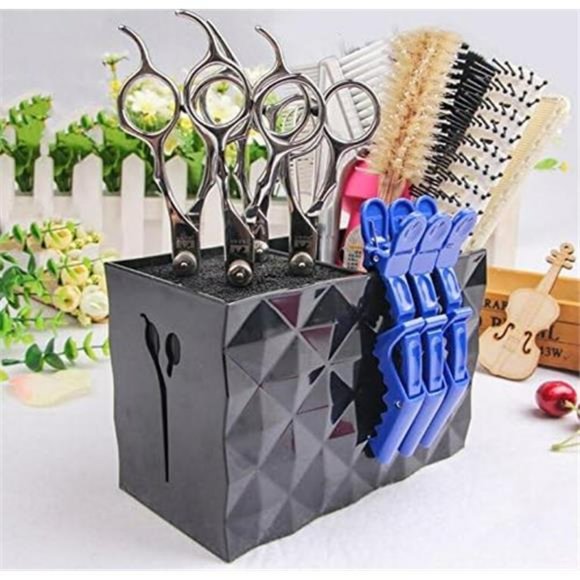 Salon Scissors Holder Rack, Shear Holder. - Black - Picture 2 of 3